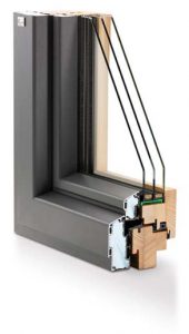 Niveau Passivhaus Holz-Aluminiumfensterkombi royal_plus_sr