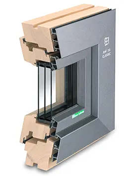 Fensterprofil HolzAlufenster Kneer Süd